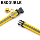 Kit com 2 Coleiras Refletoras Ajustáveis para Cães e Gatos